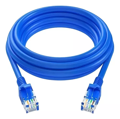 Cabo de Rede Internet Cat.5e 5M Azul