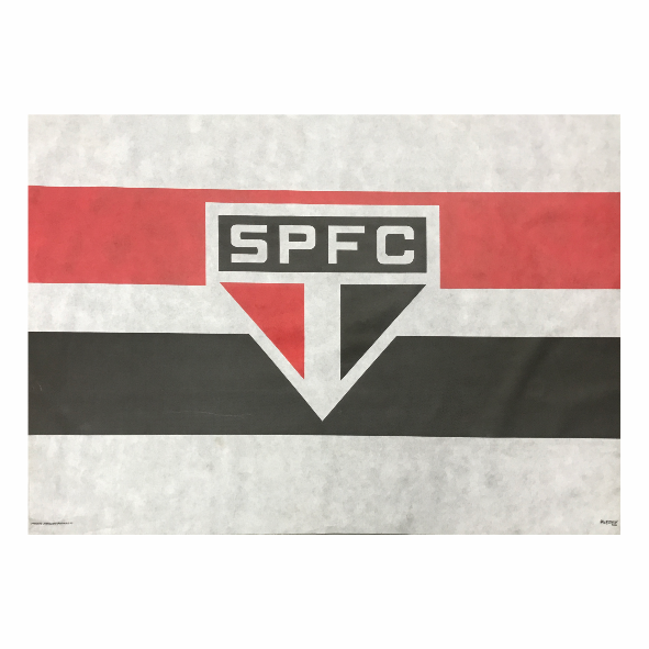Painel Decorativo de TNT de 1,40m x 1,03m do São Paulo FC