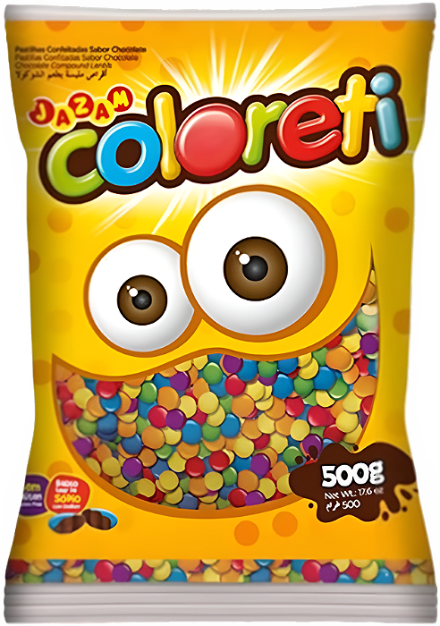 Confete para Confeitaria Coloreti Varias Cores 300g
