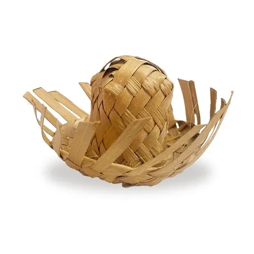 Mini Chapéu de Palha 50un 5x5x3,5