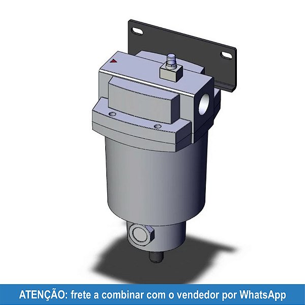 Filtro de Ar Submicrônico 2 Estágios AMH650-F10BD-T SMC - Série AMH