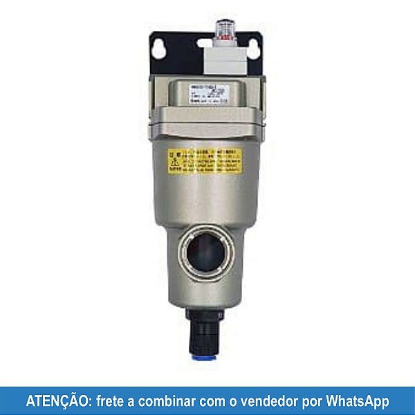 Filtro de Ar Submicrônico 2 Estágios AMH250C-F03BD-T SMC - Série AMH