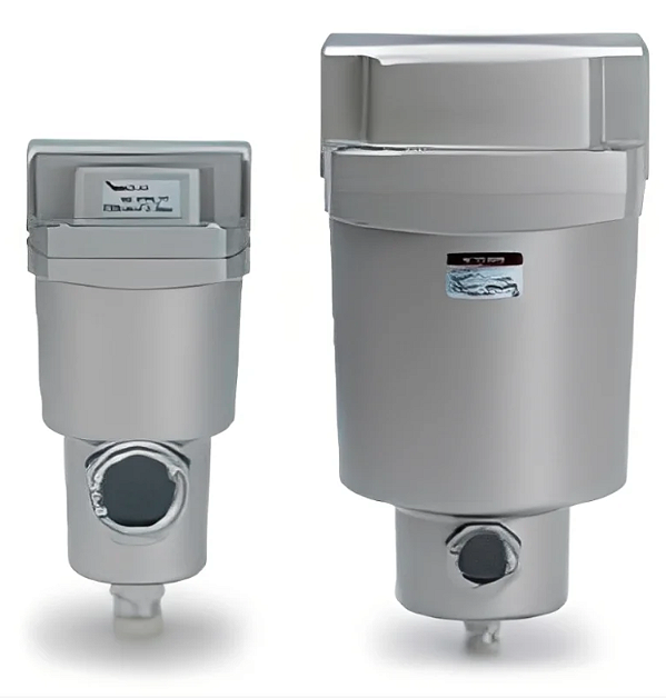 Filtro de Ar Submicrônico 2 Estágios AMH450C-F04BD-T SMC - Série AMH