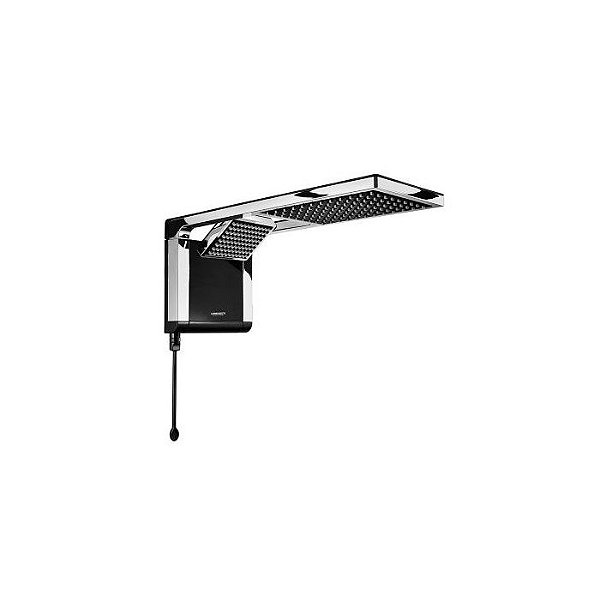 Chuveiro Lorenzetti Preto / Cromado Acqua Duo Ultra 220v/7800w Preto/Cromado