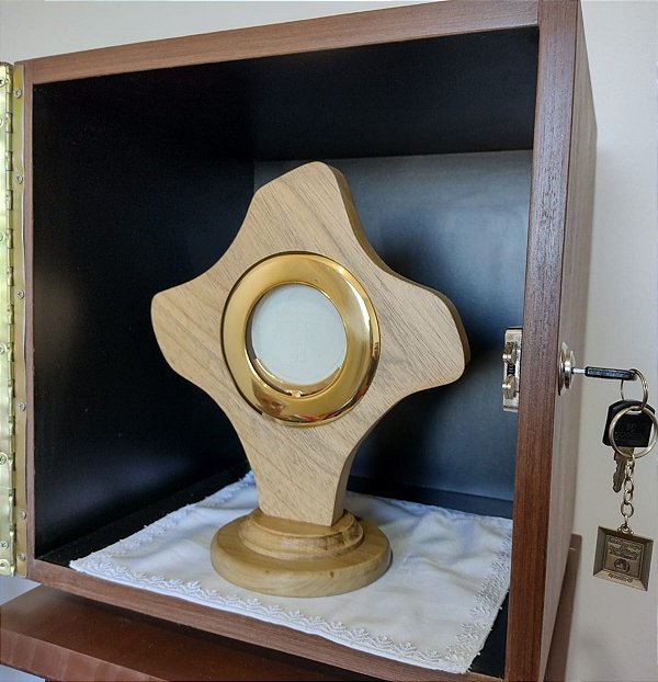 Ostensório Adoremus