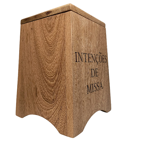 Urna para pedidos de oração e Intenções de Missa
