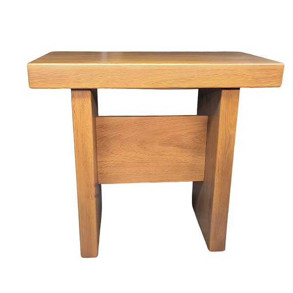 Altar São Damião em madeira Angelim