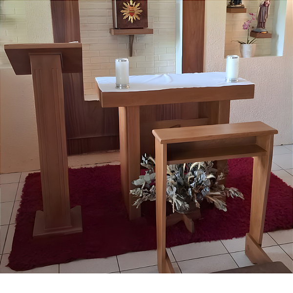 KIT Altar S. Damião + Ambão S. Damião