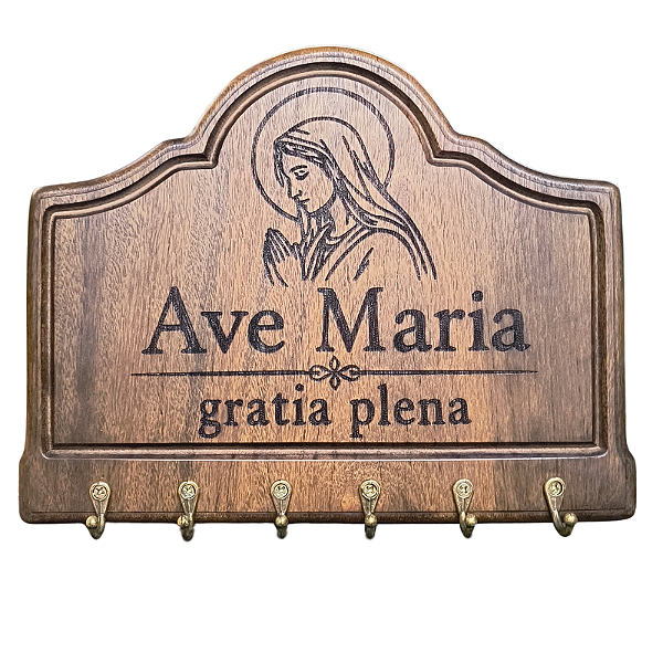 Suporte Para Terço Gratia Plena | Porta Chaves