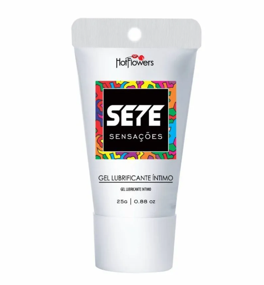Sete Sensações Lubrificante Íntimo Anal, Ação Dessensibilizante, 25g