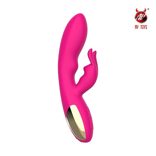 Vibrador com Estimulo de Ponto G e Clitóris, com 10 modos de vibração