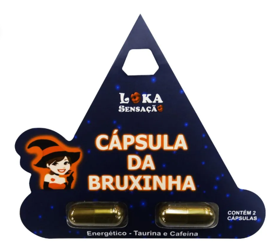 Cápsula da Bruxinha Energético Loka Sensação