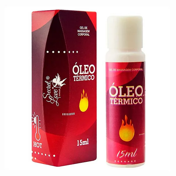 Óleo Térmico Hot para Massagem Corporal 15ml