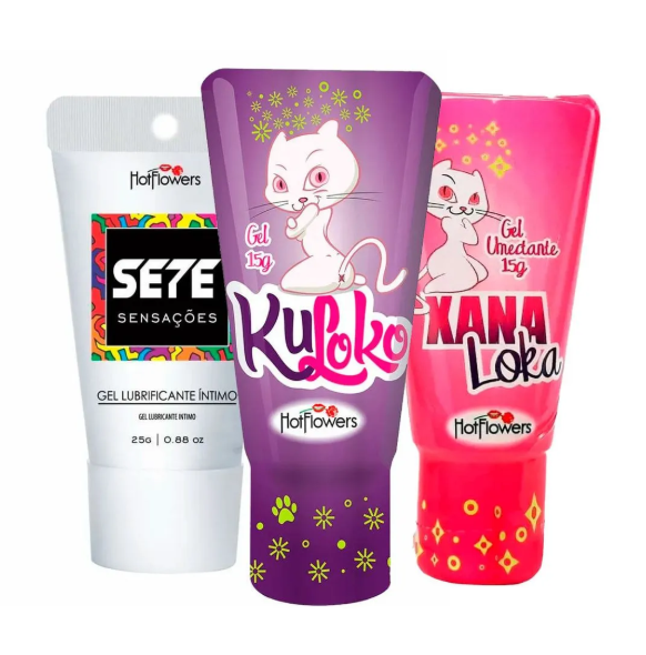 Kit: Xana Loka, Kuloko e Sete Sensações