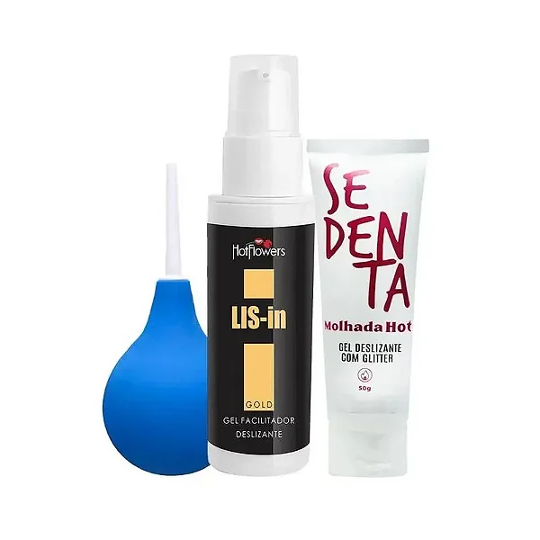 Kit: Ducha + Lis In + Sedenta Molhada