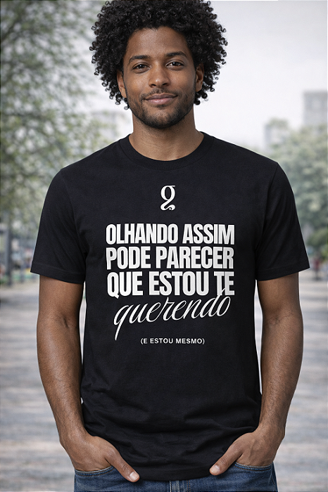 Camiseta Olhando Assim