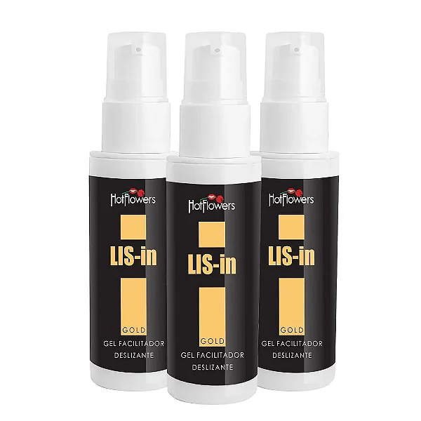 Kit: 3 Géis Dessensibilizantes Anais Lis-in Gold Hot Flowers 30g