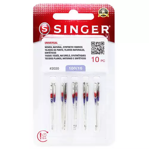 AGULHA MAQUINA SINGER N.16 C/10  037431889188