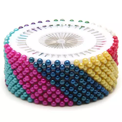 ALFINETE CABECA COLORIDA IMPORTADO C/12 CT  7890265456864