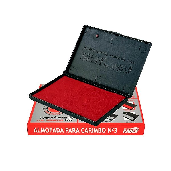 ALMOFADA CARIMBO N.3 VM  7897254101248