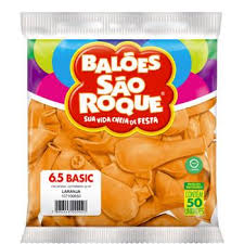 BEXIGA SÃO ROQUE N.6,5 LARANJA C/50  7896243118397