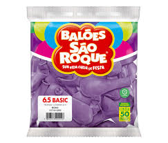 BEXIGA SÃO ROQUE N.6,5 ROXO C/50  7896243109173