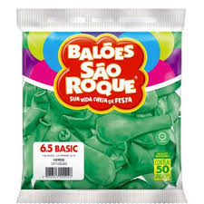 BEXIGA SÃO ROQUE N.6,5 VERDE C/50  7896243118366