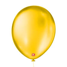 BEXIGA SÃO ROQUE N.9 CINTILANTE DOURADO C/25  7896243147342