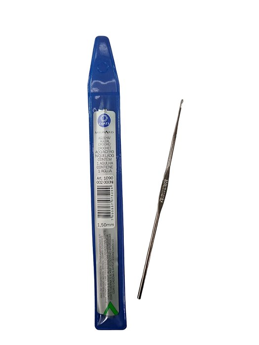 AGULHA CROCHE CORRENTE INOX 1090  1,50MM  7890857075299