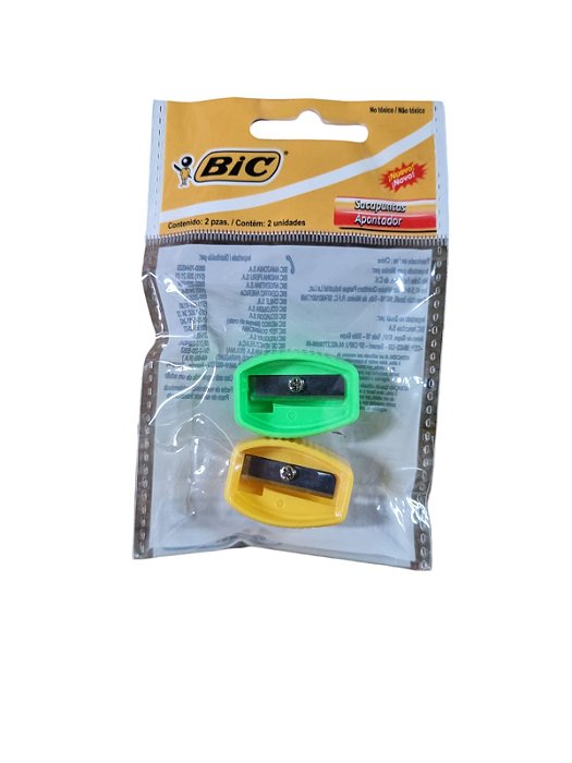APONTADOR BIC  S/DEP. BLISTER C/02  7501014592558