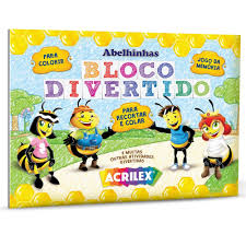 BLOCO ACRILEX DIVERTIDO  7891153086453