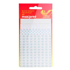 BLOCO ADESIVO DECORADO MAXPRINT C/100UN