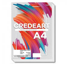 BLOCO PAPEL A-4 DESENHO 180G 20FLS CREDEAL