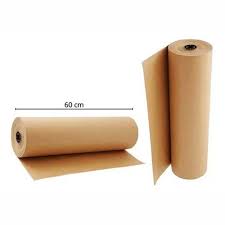 BOBINA PAPEL KRAFT 60CM 150 METROS JANDAIA