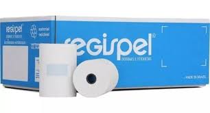 BOBINA TERMICA 57MM X 30M CX C/36  REGISPEL  7893460222319