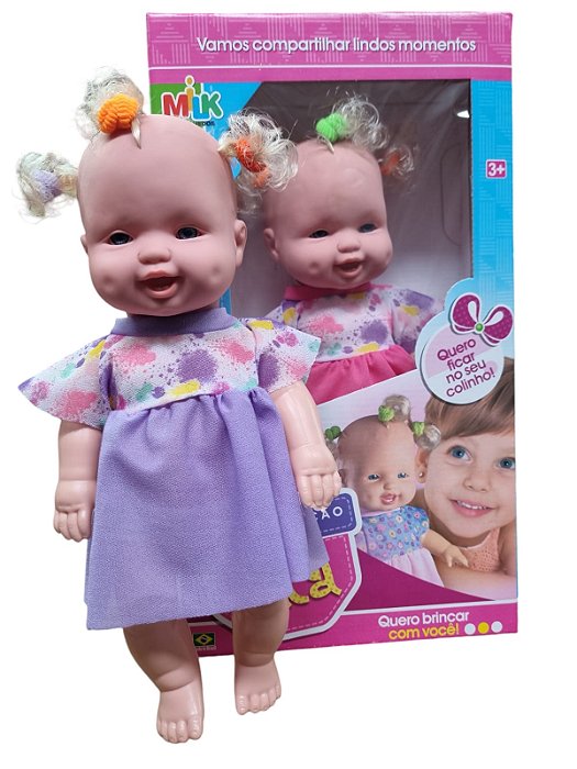 BONECA COLEÇÃO TUCA LOIRA MILK  7898283853252