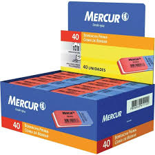 BORRACHA BICOLOR PRIMA MERCUR  CX C/40  7896342905737