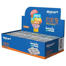 BORRACHA BRANCA MERCUR N.40  CX C/40  7896342902217