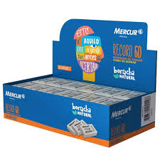 BORRACHA BRANCA MERCUR N.60  CX C/60  7896342902224