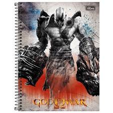 C.D.12 X 1 TILIBRA GOD OF WAR  C/ADESIVO  240FLS  PCTE C/04