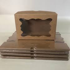 CAIXA KRAFT COM VISOR 7,5 X 11 X 3,5  PCTE C/10UN
