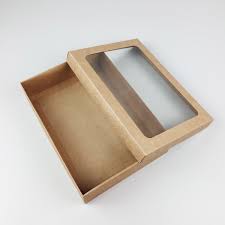 CAIXA KRAFT COM VISOR P/CAMISA 17 X 24 X 5,5  PCTE C/10UN