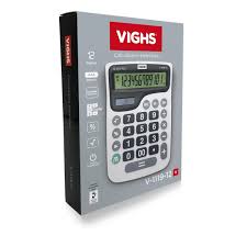 CALCULADORA VIGHS GDE 12 DIGITOS 7893590344127