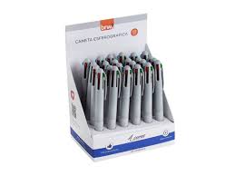 CANETA ESF.4 CORES BASICAS C/24 BRW  7898707148087