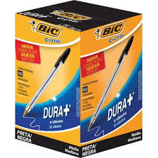 CANETA ESF.BIC CRISTAL  PT  C/50  070330129665