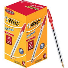CANETA ESF.BIC CRISTAL  VM C/50  070330129634