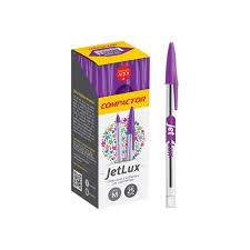 CANETA ESF.COMPACTOR JET LUX VIOLETA C/25  7896572028213
