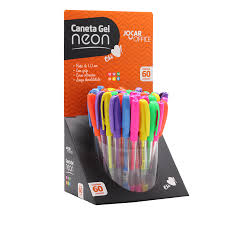 CANETA ESF.GEL NEON LEO E LEO SORTIDO C/60 7897256280460