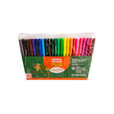 CANETA HIDROCOR 24 CORES LEO E LEO  7897256245827