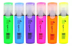 CANETA MARCA TEXTO NEON C/24  JOCAR  7897256263203